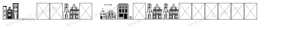 Houses Three字体转换